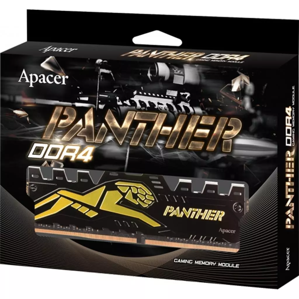 Модуль памяти для компьютера DDR4 16GB 3000 MHz Panther Golden Apacer (EK.16G2Z.GJC) - 3 Модуль памяти для компьютера DDR4 16GB 3000 MHz Panther Golden Apacer (EK.16G2Z.GJC) - 3