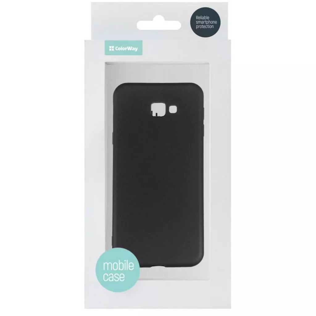 Чехол для моб. телефона ColorWay TPU matt Samsung Galaxy J4 plus, black (CW-CTMSGJ415F-BK) - 2
