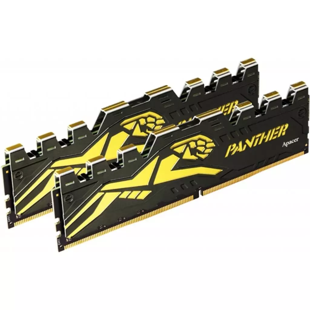 Модуль памяти для компьютера DDR4 32GB (2x16GB) 3200 MHz Panther Golden Apacer (AH4U32G32C08Y7GAA-2)