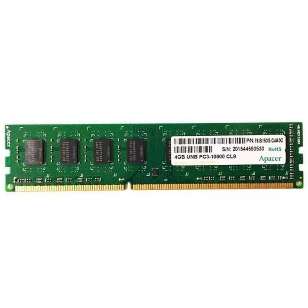 Модуль памяти для компьютера DDR3L 2GB 1600 MHz Apacer (DG.02G2K.HAM)