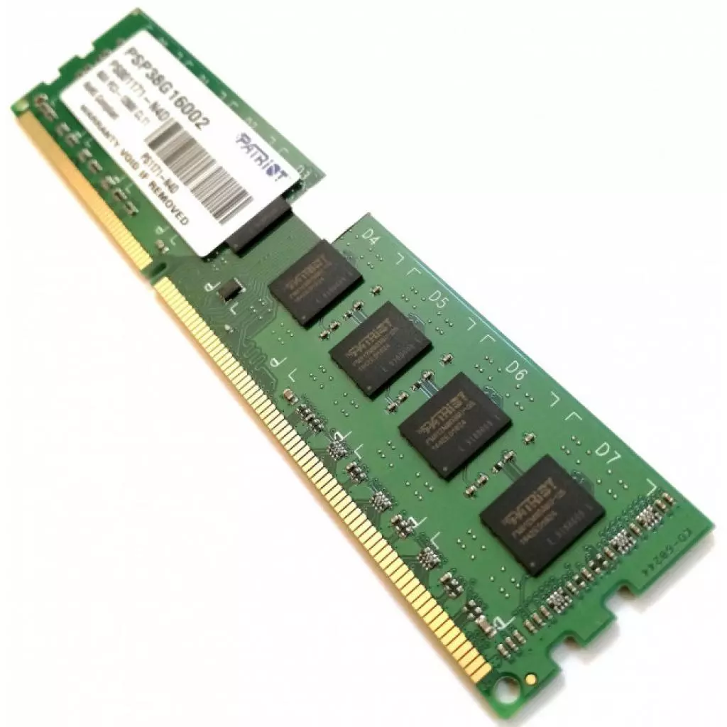 Модуль памяти для компьютера DDR3 8GB 1600 MHz Signature Line Patriot (PSP38G16002) - 2 Модуль памяти для компьютера DDR3 8GB 1600 MHz Signature Line Patriot (PSP38G16002) - 2