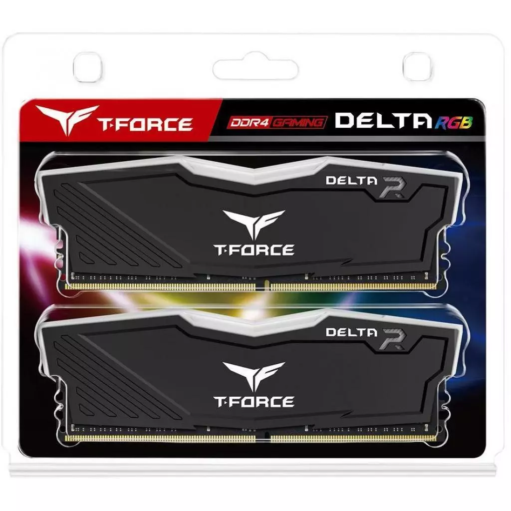 Модуль памяти для компьютера DDR4 32GB (2x16GB) 3200 MHz T-Force Delta Black RGB Team (TF3D432G3200HC16CDC01) - 3 Модуль памяти для компьютера DDR4 32GB (2x16GB) 3200 MHz T-Force Delta Black RGB Team (TF3D432G3200HC16CDC01) - 3