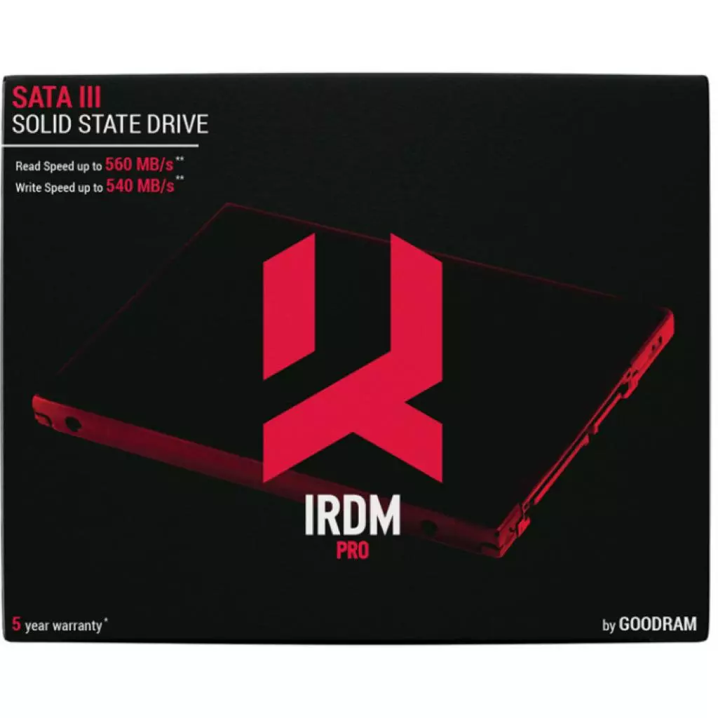 Накопитель SSD 2.5" 960GB Goodram (IRP-SSDPR-S25B-960) - 5 Накопитель SSD 2.5" 960GB Goodram (IRP-SSDPR-S25B-960) - 5