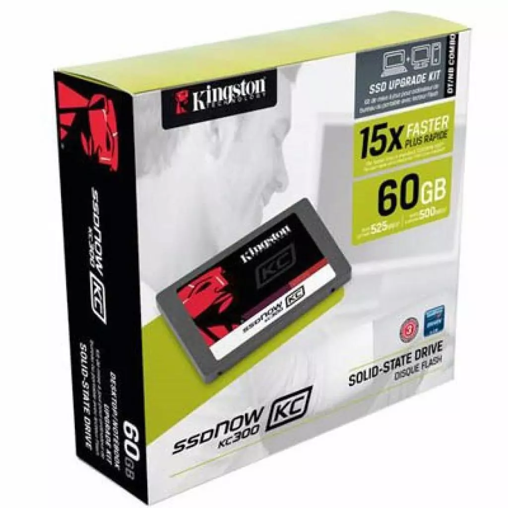 Накопитель SSD 2.5"  60GB Kingston (# SKC300S37A/60G #) - 3 Накопитель SSD 2.5"  60GB Kingston (# SKC300S37A/60G #) - 3