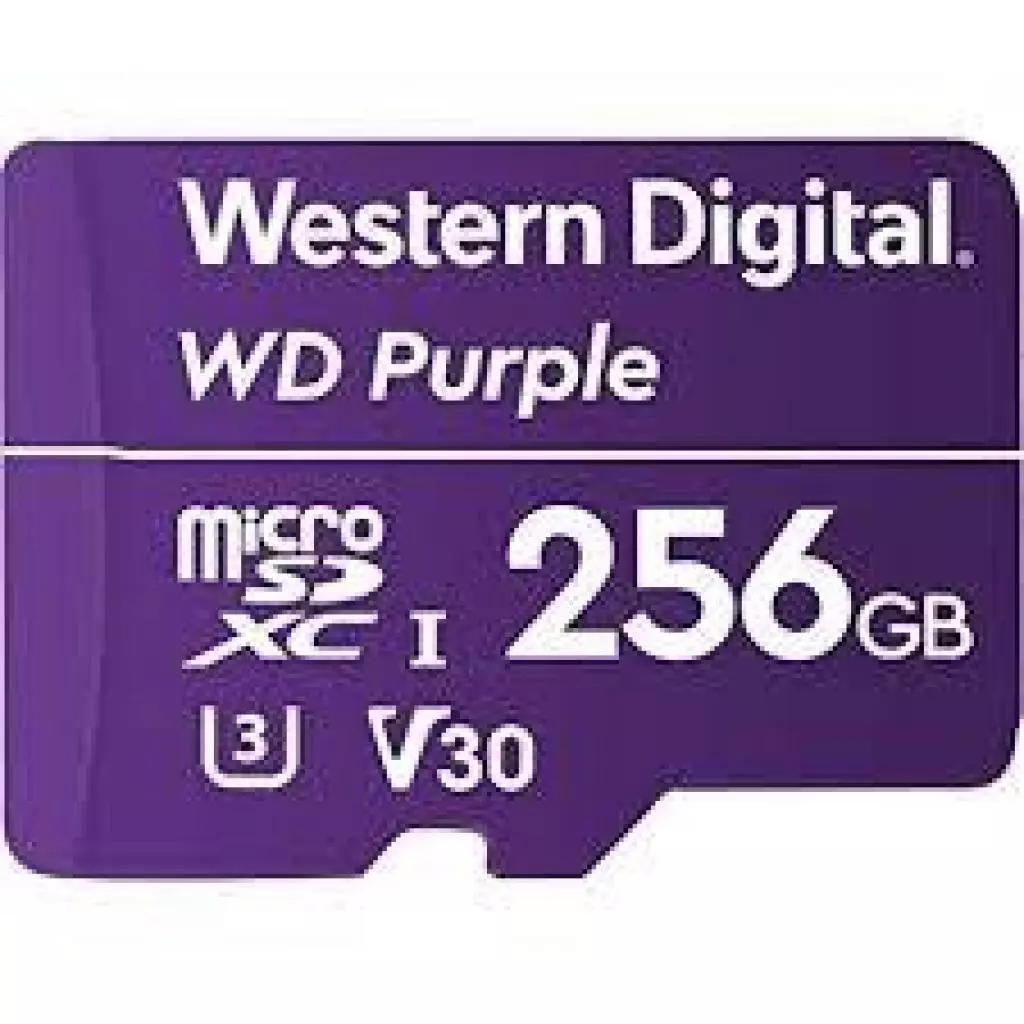 Карта памяти WD 256GB microSDXC class 10 UHS-I (WDD256G1P0A)