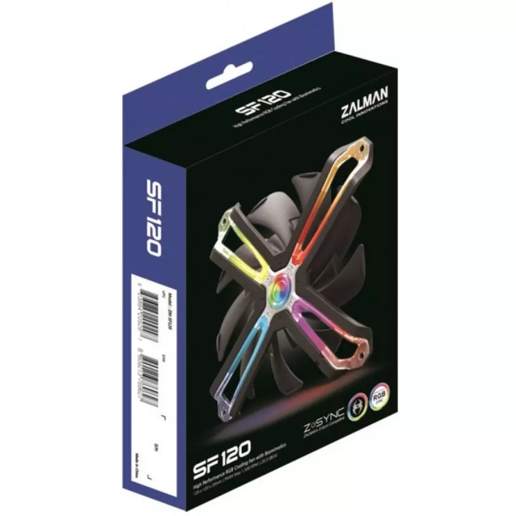 Кулер для корпуса Zalman ZM-SF120 ARGB - 3 Кулер для корпуса Zalman ZM-SF120 ARGB - 3