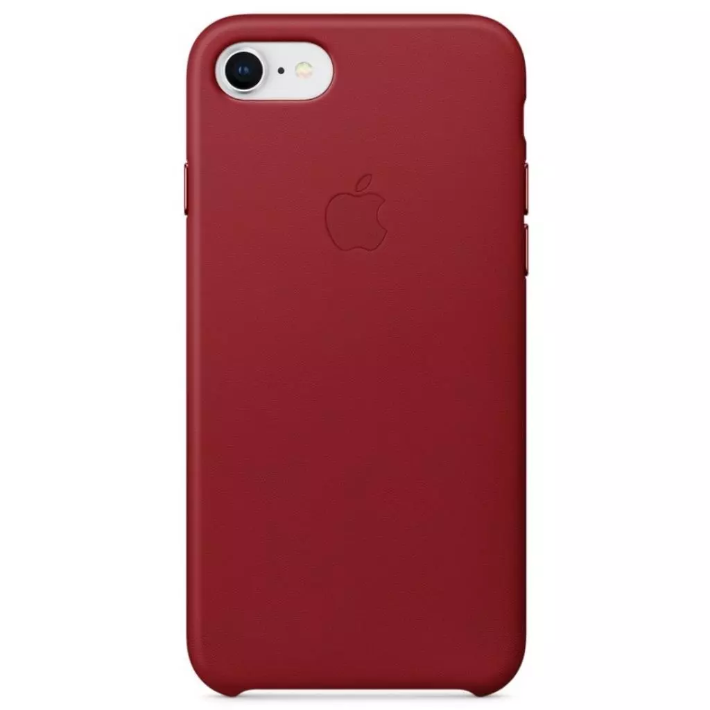 Чехол для моб. телефона Apple iPhone 8 / 7 Leather Case - (PRODUCT)RED (MQHA2ZM/A)