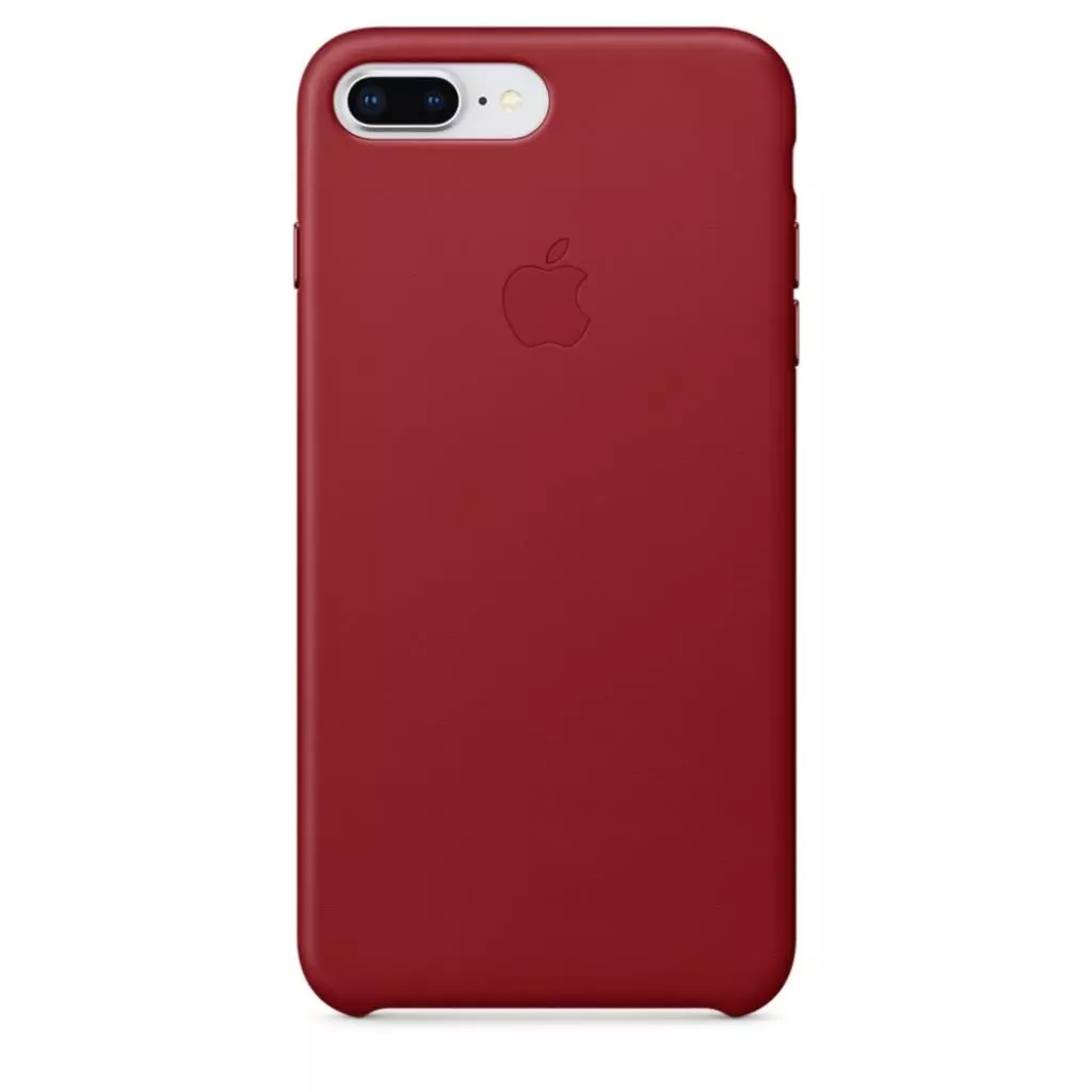 Чехол для моб. телефона Apple iPhone 8 Plus / 7 Plus Leather Case - (PRODUCT)RED (MQHN2ZM/A)