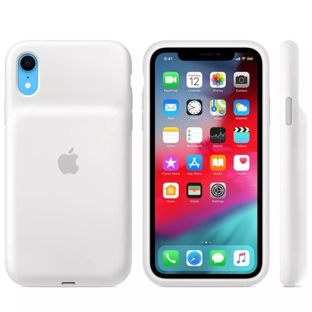 Чехол для моб. телефона Apple iPhone XR Smart Battery Case - White (MU7N2ZM/A) - 1 Чехол для моб. телефона Apple iPhone XR Smart Battery Case - White (MU7N2ZM/A) - 1