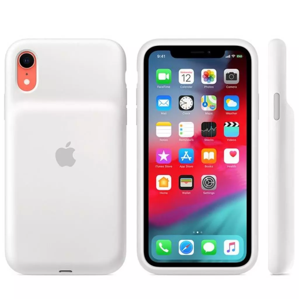 Чехол для моб. телефона Apple iPhone XR Smart Battery Case - White (MU7N2ZM/A) - 3 Чехол для моб. телефона Apple iPhone XR Smart Battery Case - White (MU7N2ZM/A) - 3