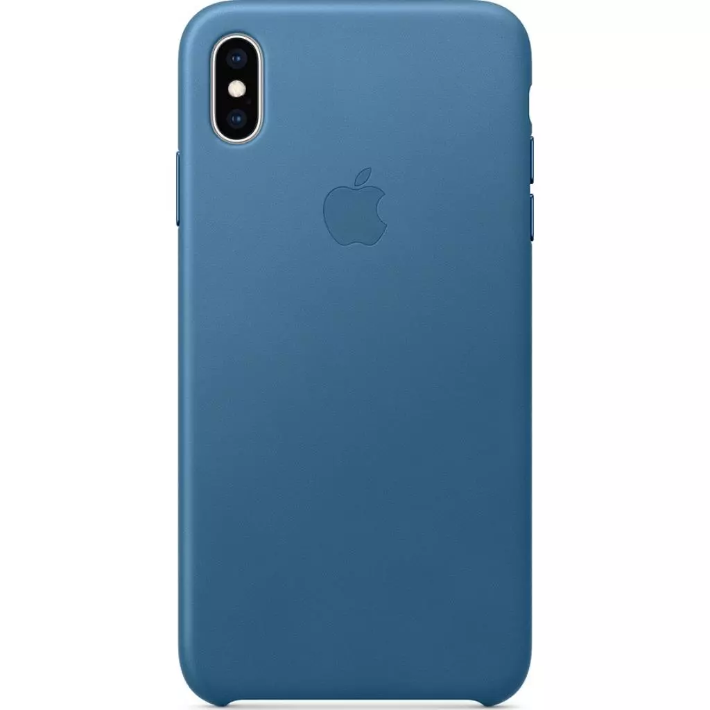 Чехол для моб. телефона Apple iPhone XS Max Leather Case - Cape Cod Blue, Model (MTEW2ZM/A)