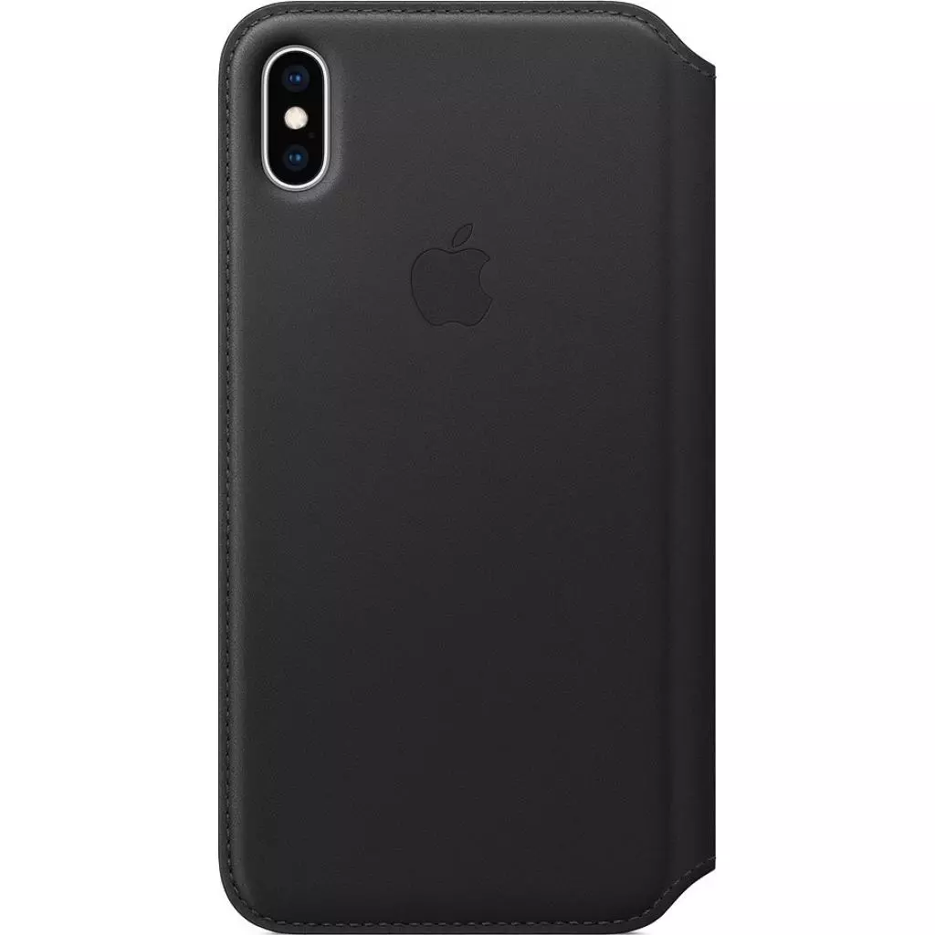 Чехол для моб. телефона Apple iPhone XS Max Leather Folio - Black, Model (MRX22ZM/A)