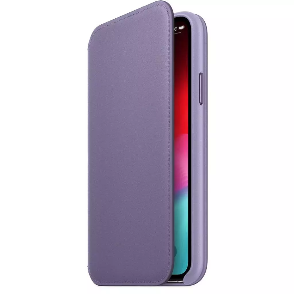 Чехол для моб. телефона Apple iPhone XS Max Leather Folio - Lilac (MVFV2ZM/A) - 4 Чехол для моб. телефона Apple iPhone XS Max Leather Folio - Lilac (MVFV2ZM/A) - 4