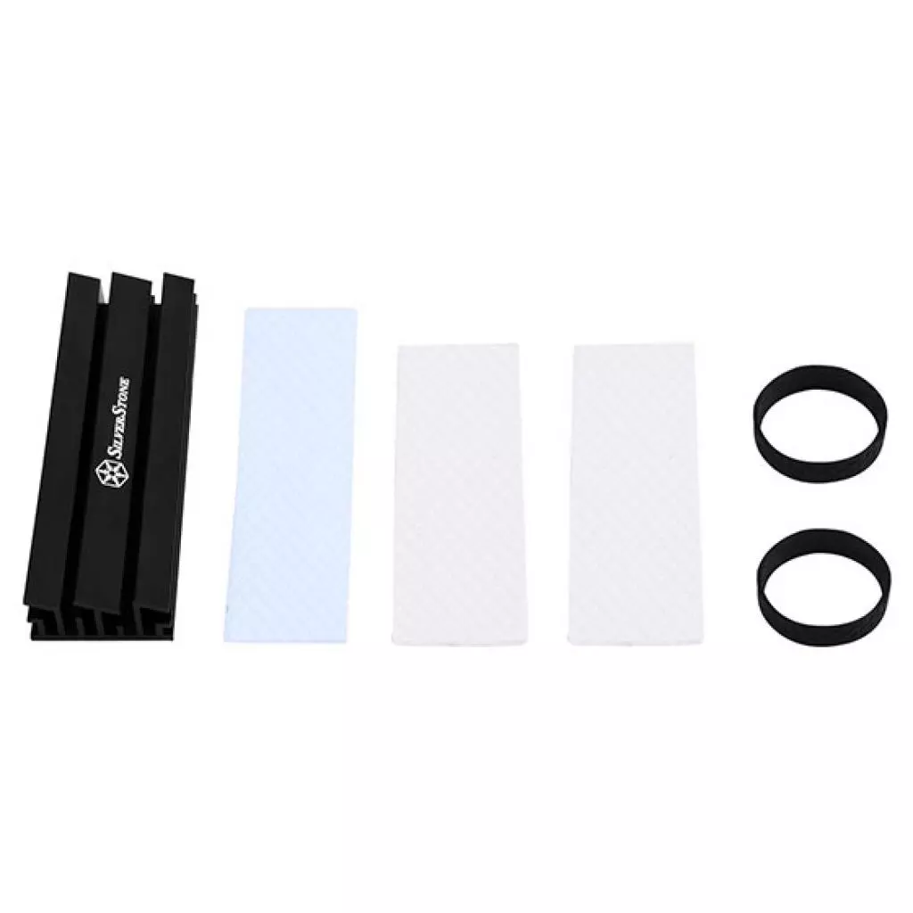 Радиатор охлаждения Silver Stone m.2 SSD 2280 (SST-TP02-M2) - 1 Радиатор охлаждения Silver Stone m.2 SSD 2280 (SST-TP02-M2) - 1