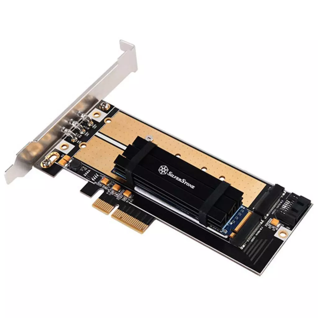 Радиатор охлаждения Silver Stone m.2 SSD 2280 (SST-TP02-M2) - 3 Радиатор охлаждения Silver Stone m.2 SSD 2280 (SST-TP02-M2) - 3