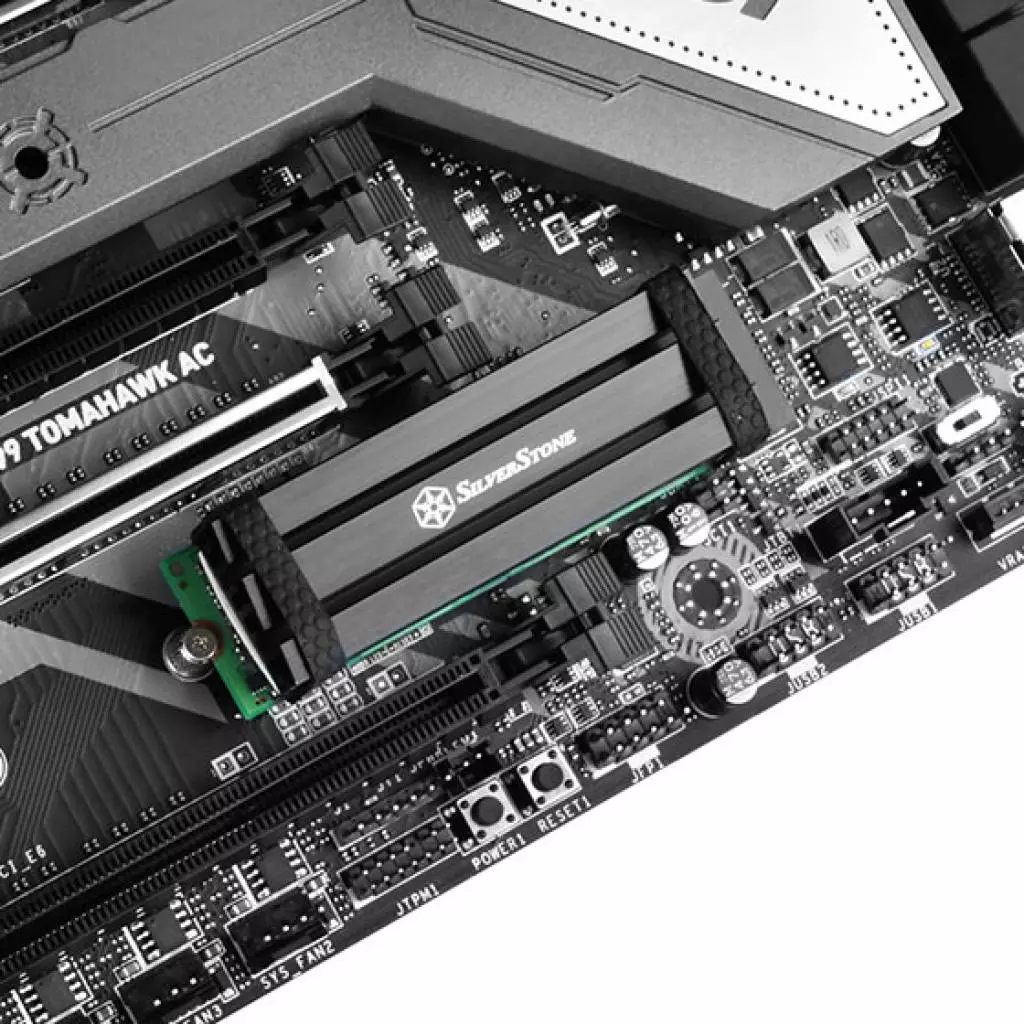 Радиатор охлаждения Silver Stone m.2 SSD 2280 (SST-TP02-M2) - 7 Радиатор охлаждения Silver Stone m.2 SSD 2280 (SST-TP02-M2) - 7