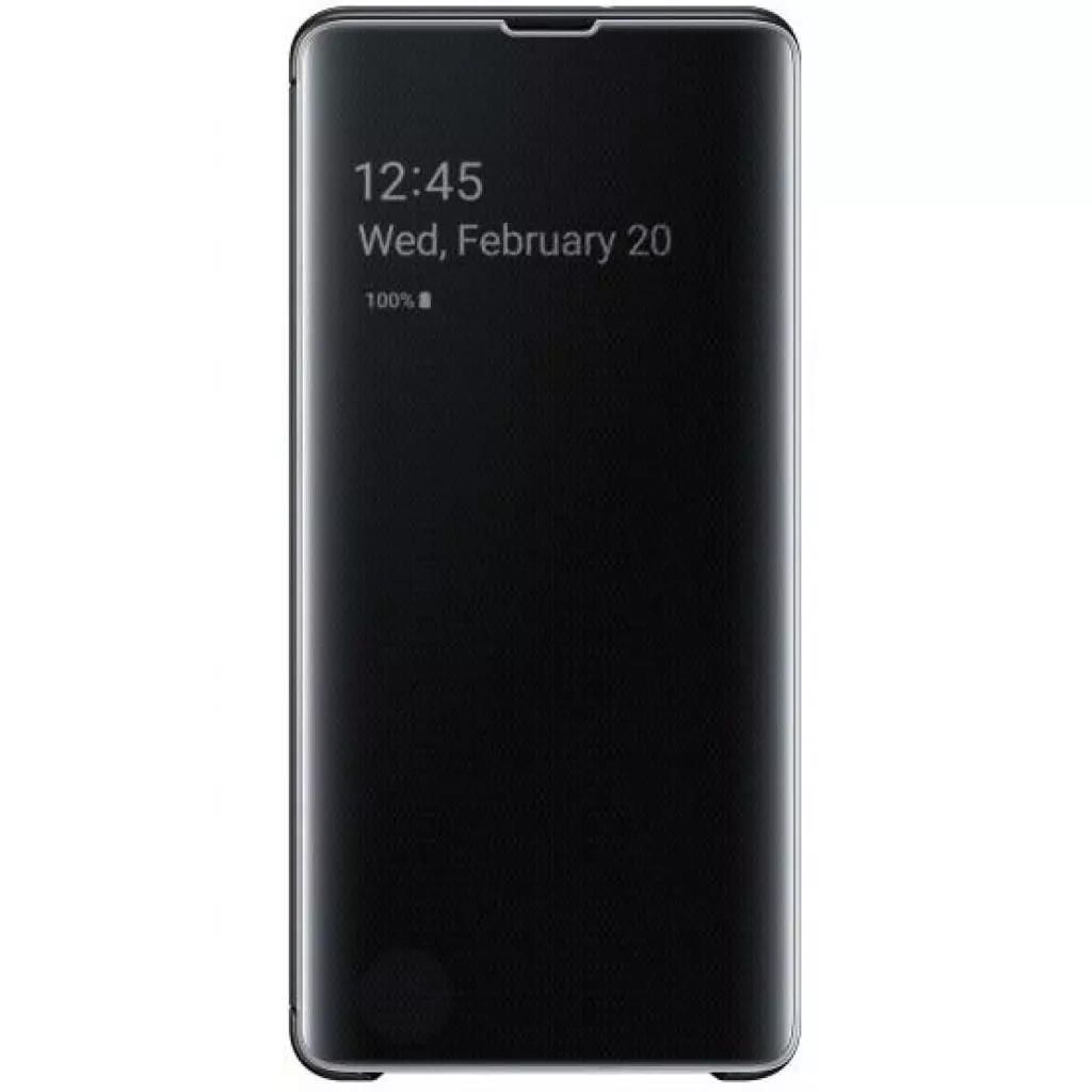 Чехол для моб. телефона Samsung Clear View Cover Galaxy S10+ (G975) Black (EF-ZG975CBEGRU)