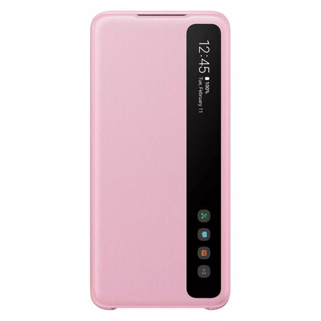 Чехол для моб. телефона Samsung Clear View Cover Galaxy S20 (G980) Pink (EF-ZG980CPEGRU)