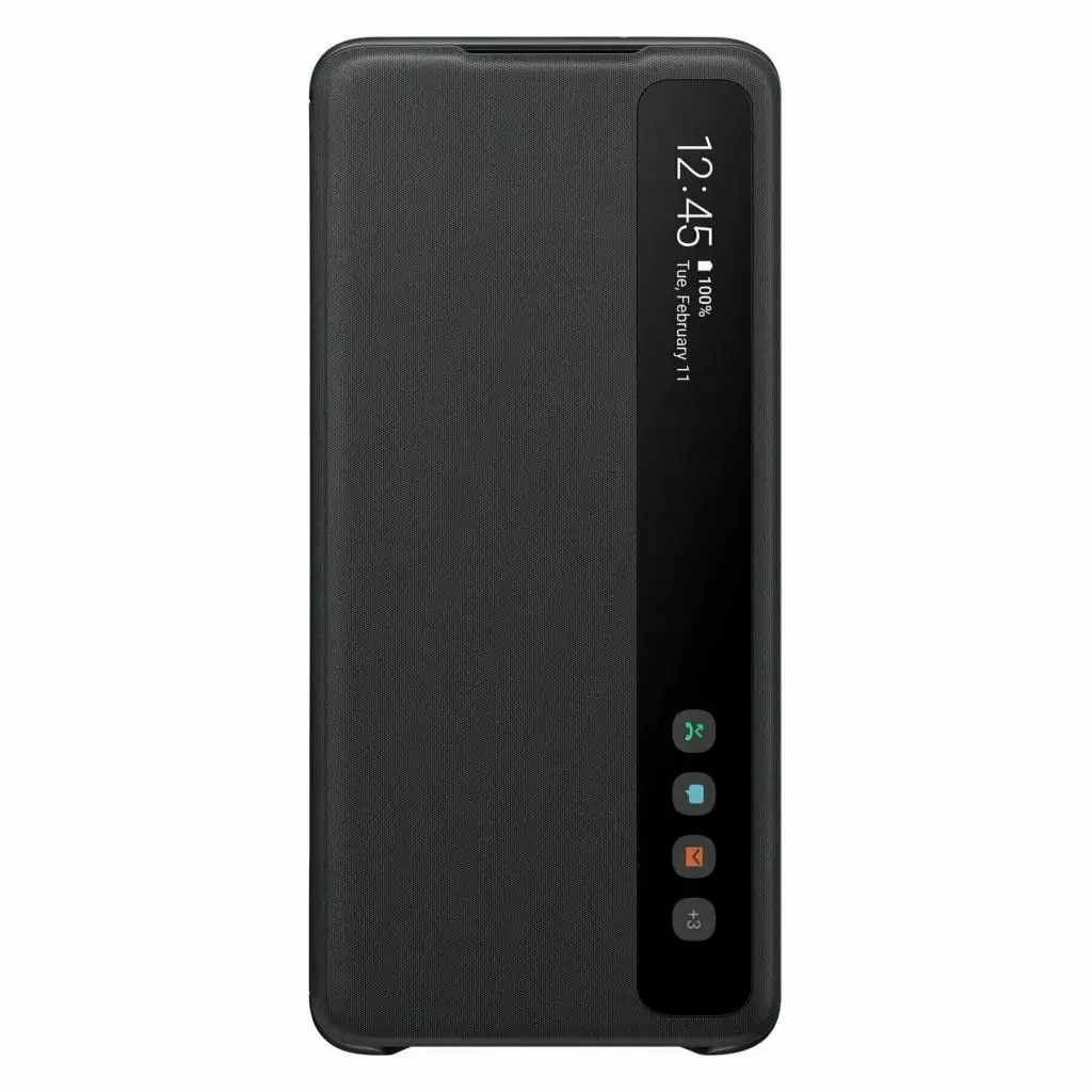 Чехол для моб. телефона Samsung Clear View Cover Galaxy S20+ (G985) Black (EF-ZG985CBEGRU)
