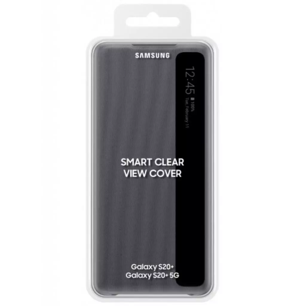 Чехол для моб. телефона Samsung Clear View Cover Galaxy S20+ (G985) Grey (EF-ZG985CJEGRU) - 2 Чехол для моб. телефона Samsung Clear View Cover Galaxy S20+ (G985) Grey (EF-ZG985CJEGRU) - 2