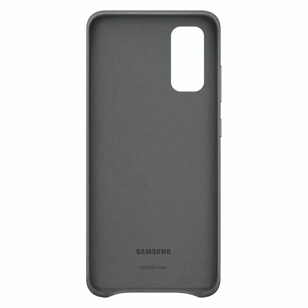 Чехол для моб. телефона Samsung Leather Cover Galaxy S20 (G980) Gray (EF-VG980LJEGRU) - 2 Чехол для моб. телефона Samsung Leather Cover Galaxy S20 (G980) Gray (EF-VG980LJEGRU) - 2