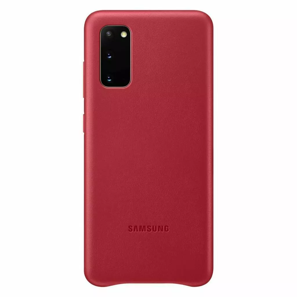 Чехол для моб. телефона Samsung Leather Cover Galaxy S20 (G980) Red (EF-VG980LREGRU)