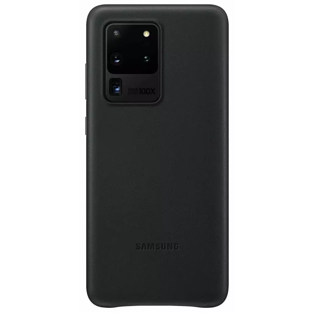 Чехол для моб. телефона Samsung Leather Cover Galaxy S20 Ultra (G988) Black (EF-VG988LBEGRU)