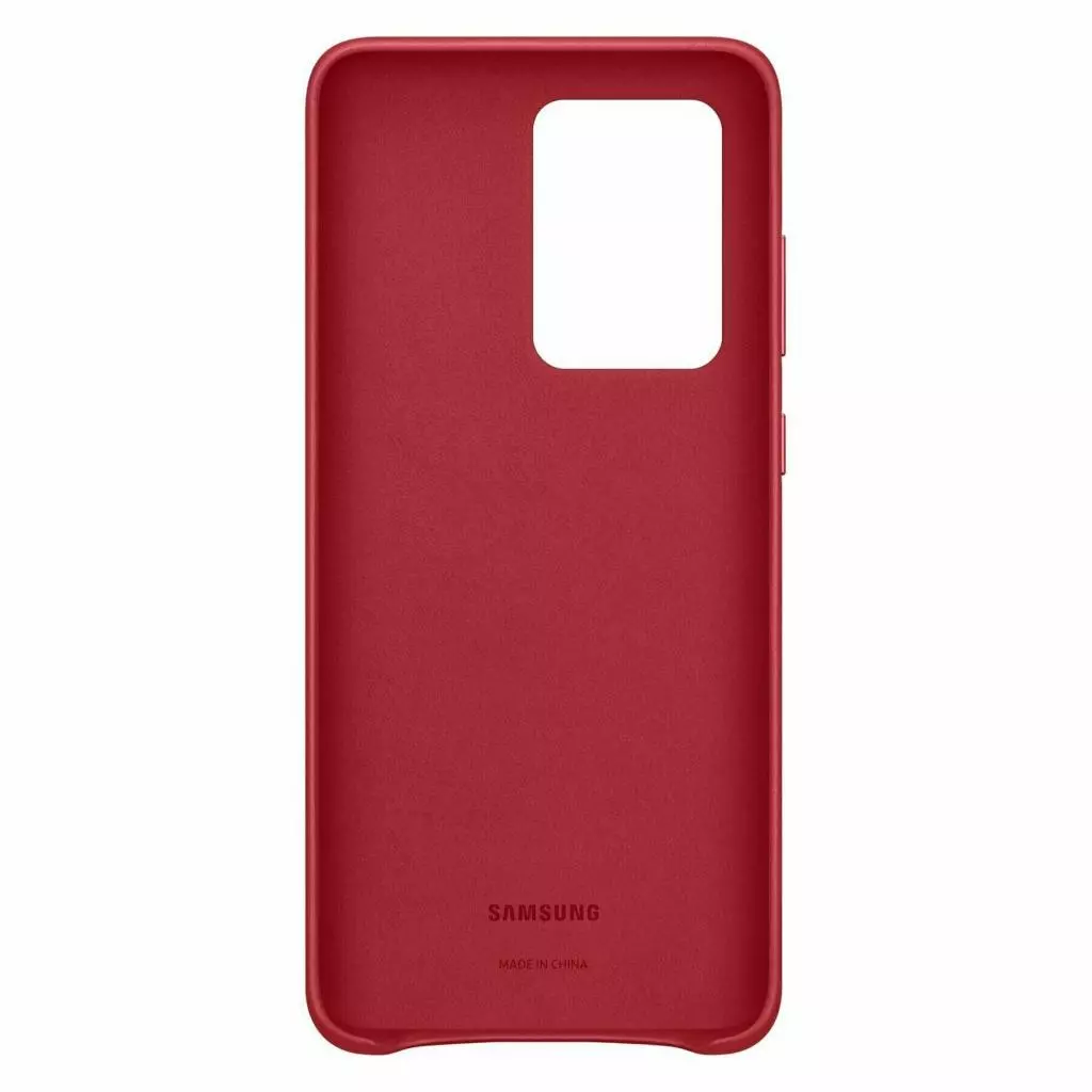 Чехол для моб. телефона Samsung Leather Cover Galaxy S20 Ultra (G988) Red (EF-VG988LREGRU) - 1 Чехол для моб. телефона Samsung Leather Cover Galaxy S20 Ultra (G988) Red (EF-VG988LREGRU) - 1