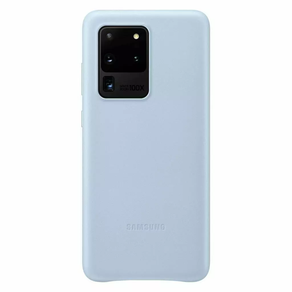 Чехол для моб. телефона Samsung Leather Cover Galaxy S20 Ultra (G988) Sky Blue (EF-VG988LLEGRU)