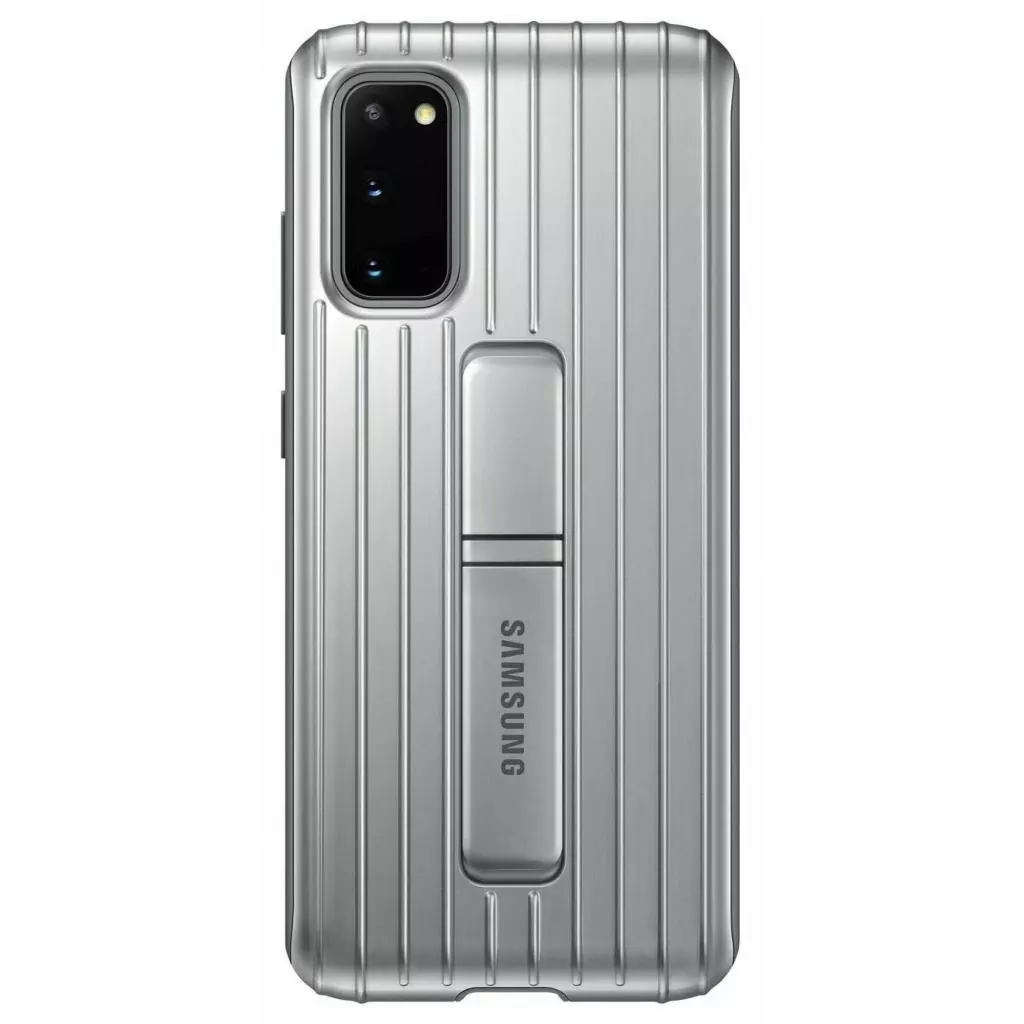 Чехол для моб. телефона Samsung Protective Standing Cover для Galaxy S20 (G980) Silver (EF-RG980CSEGRU)