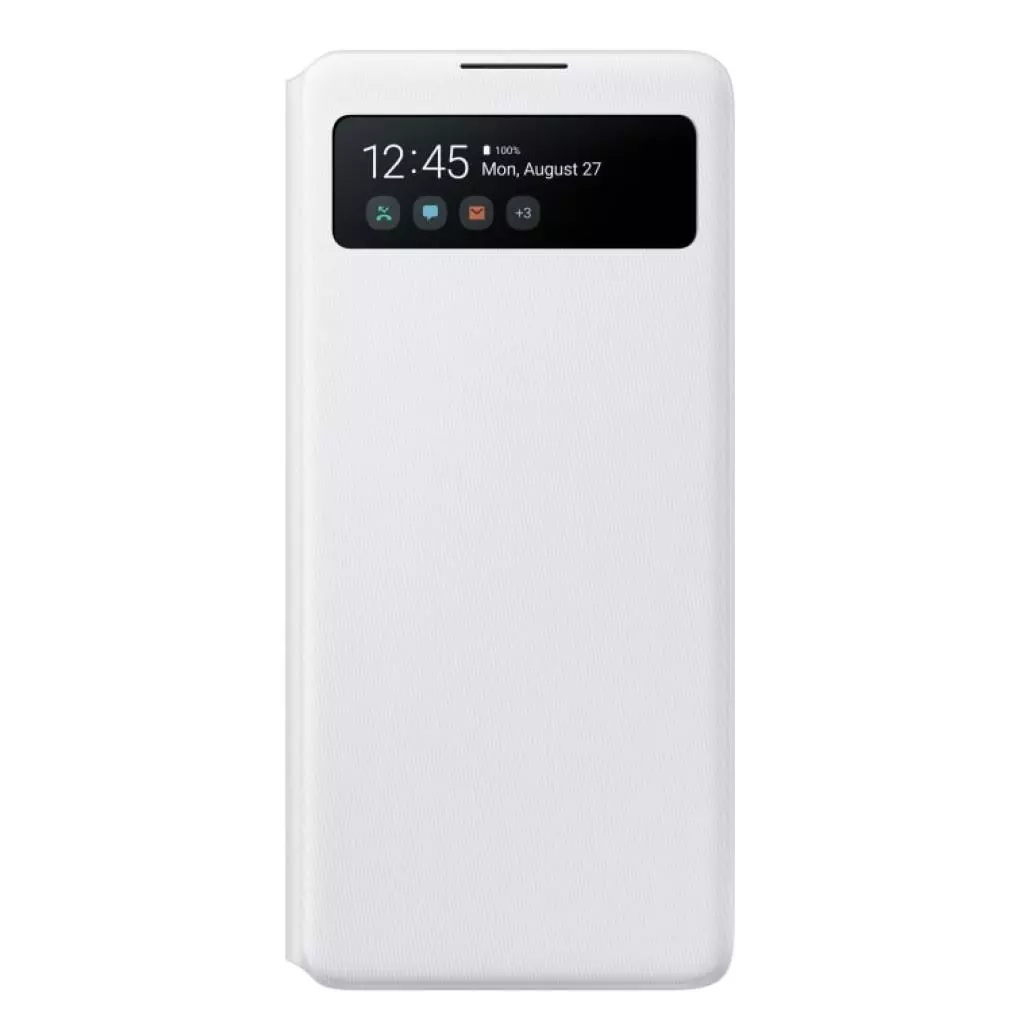 Чехол для моб. телефона Samsung S View Wallet Cover для Galaxy S 10 Lite (G770) White (EF-EG770PWEGRU)