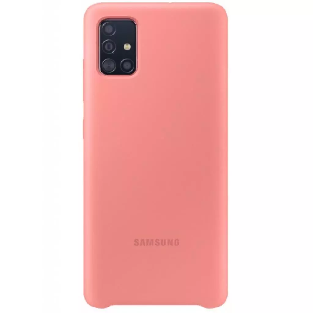 Чехол для моб. телефона Samsung Silicone Cover для Galaxy A51 (A515F) Pink (EF-PA515TPEGRU) - 2 Чехол для моб. телефона Samsung Silicone Cover для Galaxy A51 (A515F) Pink (EF-PA515TPEGRU) - 2