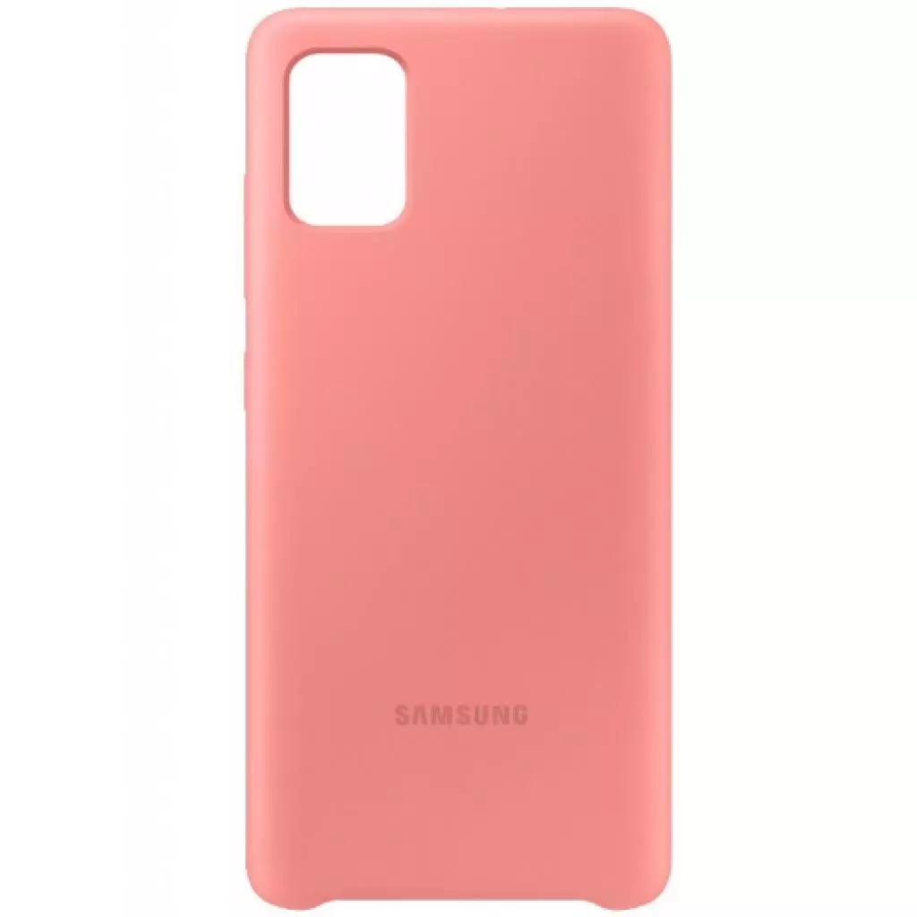 Чехол для моб. телефона Samsung Silicone Cover для Galaxy A51 (A515F) Pink (EF-PA515TPEGRU)