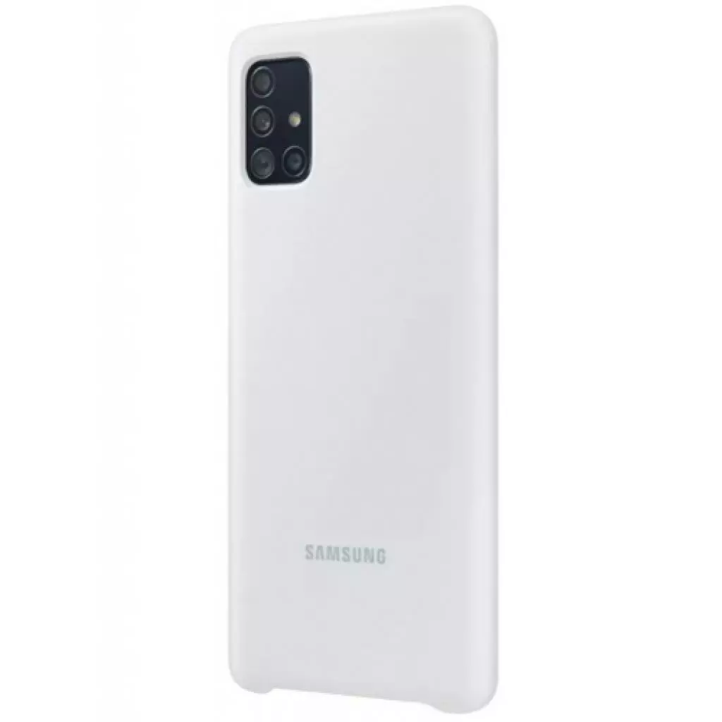Чехол для моб. телефона Samsung Silicone Cover для Galaxy A51 (A515F) White (EF-PA515TWEGRU) - 2 Чехол для моб. телефона Samsung Silicone Cover для Galaxy A51 (A515F) White (EF-PA515TWEGRU) - 2