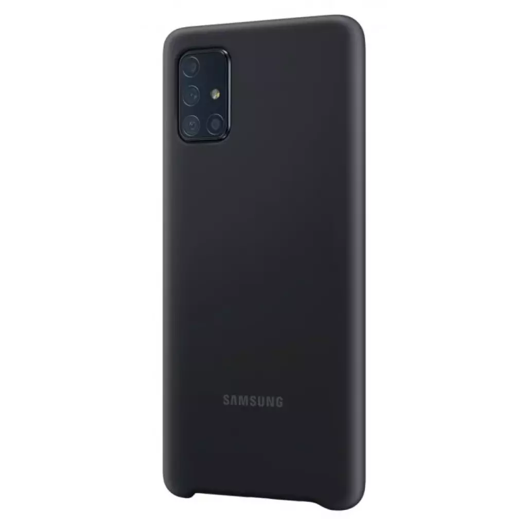 Чехол для моб. телефона Samsung Silicone Cover для Galaxy A71 (A715F) Black (EF-PA715TBEGRU) - 1 Чехол для моб. телефона Samsung Silicone Cover для Galaxy A71 (A715F) Black (EF-PA715TBEGRU) - 1