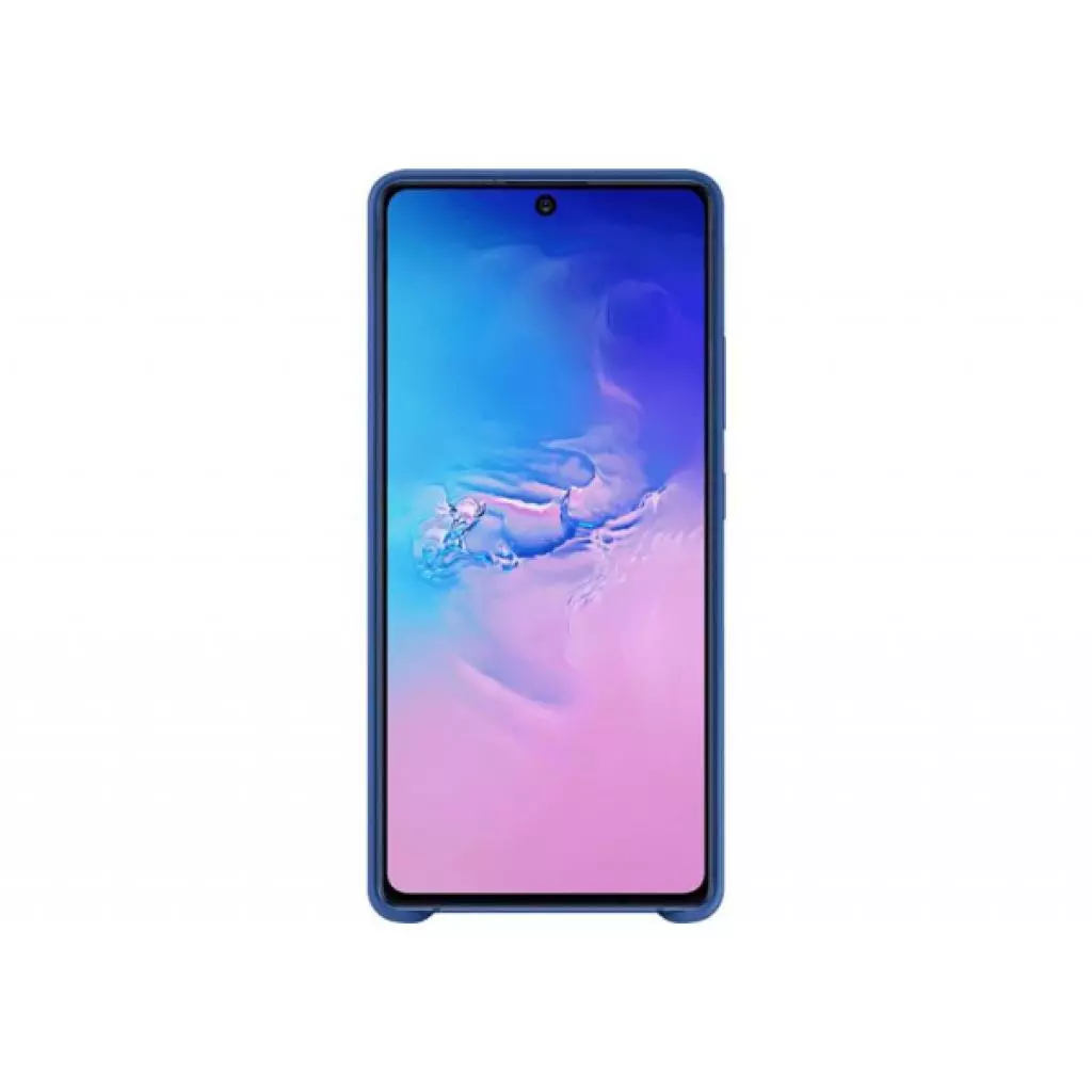 Чехол для моб. телефона Samsung Silicone Cover для Galaxy S 10 Lite (G770) Blue (EF-PG770TLEGRU) - 2 Чехол для моб. телефона Samsung Silicone Cover для Galaxy S 10 Lite (G770) Blue (EF-PG770TLEGRU) - 2