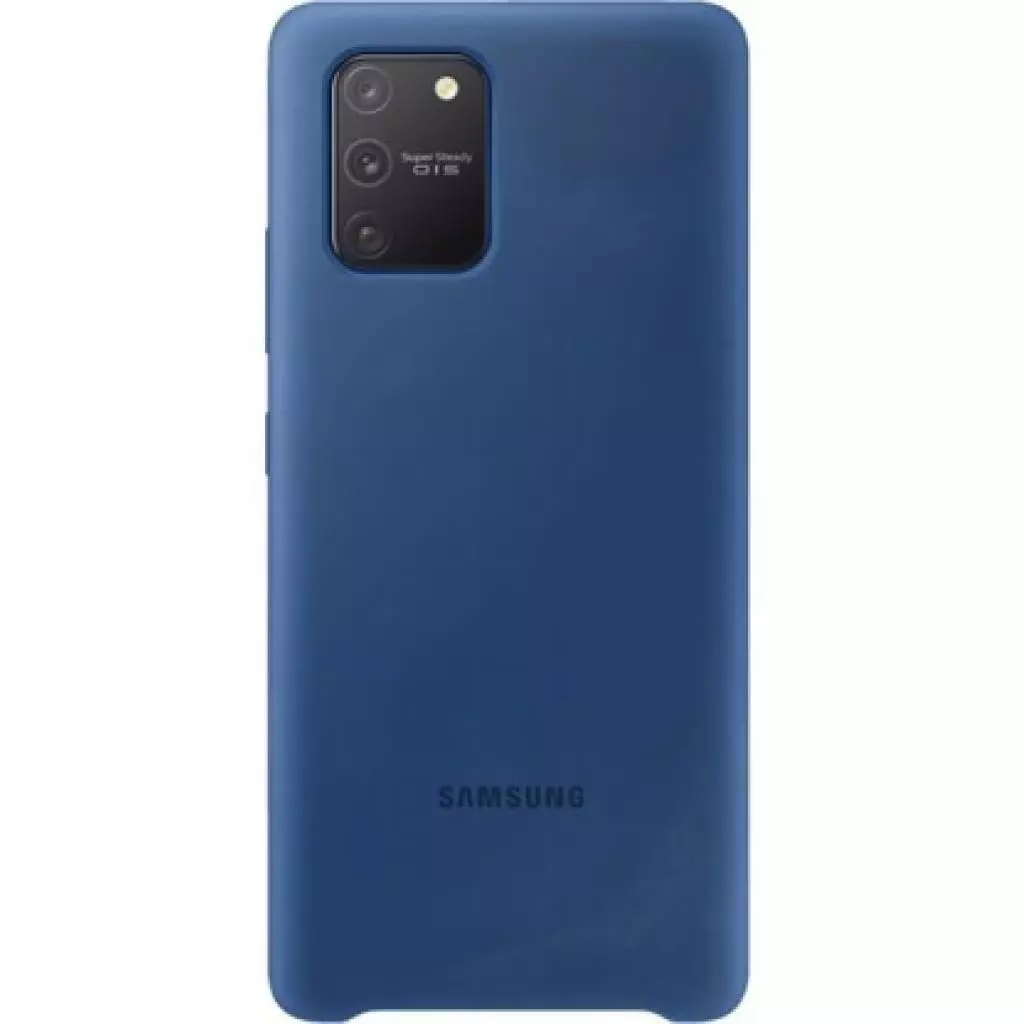 Чехол для моб. телефона Samsung Silicone Cover для Galaxy S 10 Lite (G770) Blue (EF-PG770TLEGRU)