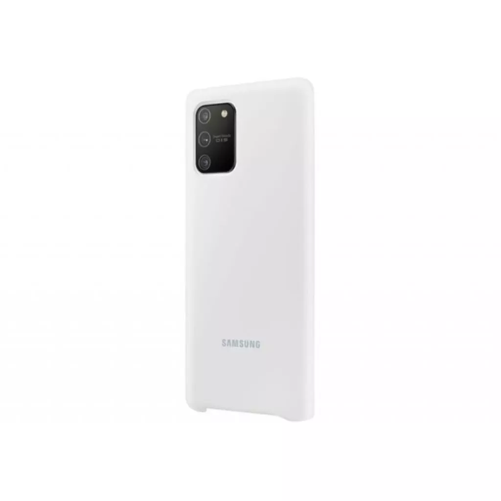 Чехол для моб. телефона Samsung Silicone Cover для Galaxy S 10 Lite (G770) White (EF-PG770TWEGRU) - 1 Чехол для моб. телефона Samsung Silicone Cover для Galaxy S 10 Lite (G770) White (EF-PG770TWEGRU) - 1
