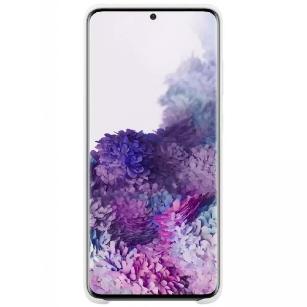 Чехол для моб. телефона Samsung Silicone Cover для Galaxy S20 (G980) White (EF-PG980TWEGRU) - 1