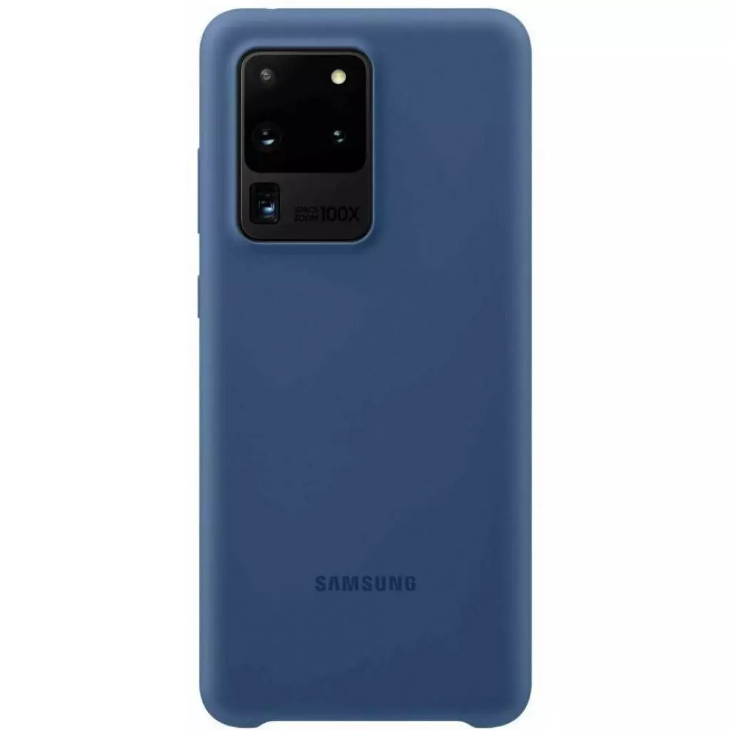 Чехол для моб. телефона Samsung Silicone Cover для Galaxy S20 Ultra (G988) Navy (EF-PG988TNEGRU)