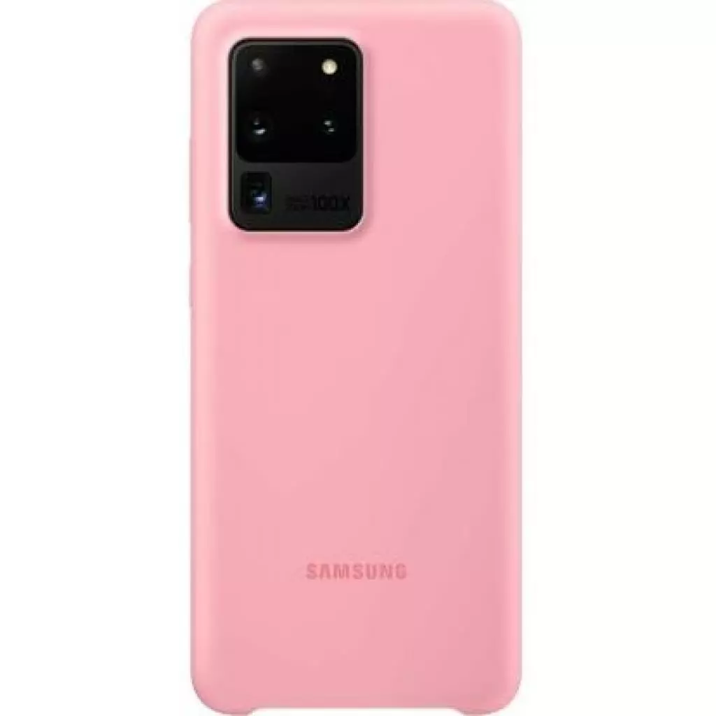Чехол для моб. телефона Samsung Silicone Cover для Galaxy S20 Ultra (G988) Pink (EF-PG988TPEGRU)