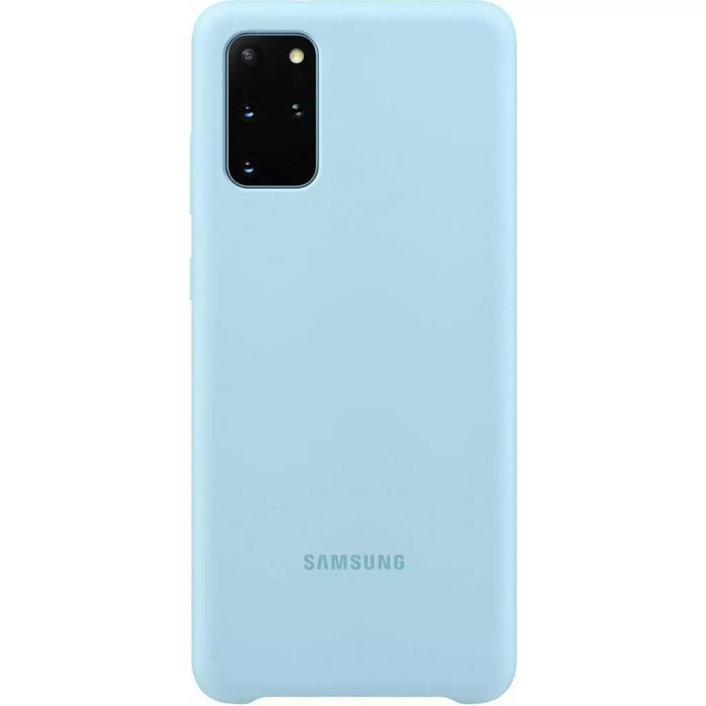 Чехол для моб. телефона Samsung Silicone Cover для Galaxy S20+ (G985) Sky Blue (EF-PG985TLEGRU)