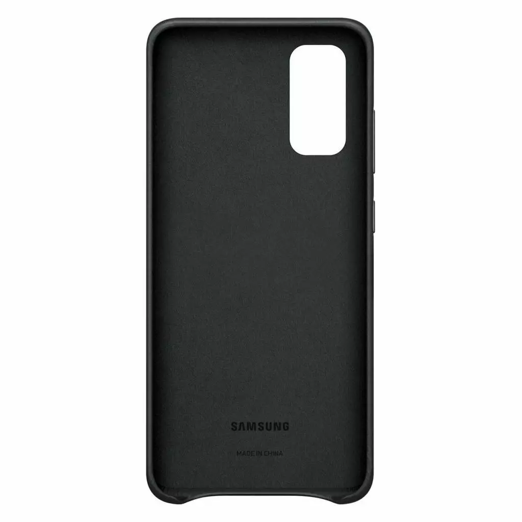 Чехол для моб. телефона Samsung Leather Cover для смартфону Galaxy S20 (G980) Black (EF-VG980LBEGRU) - 2 Чехол для моб. телефона Samsung Leather Cover для смартфону Galaxy S20 (G980) Black (EF-VG980LBEGRU) - 2