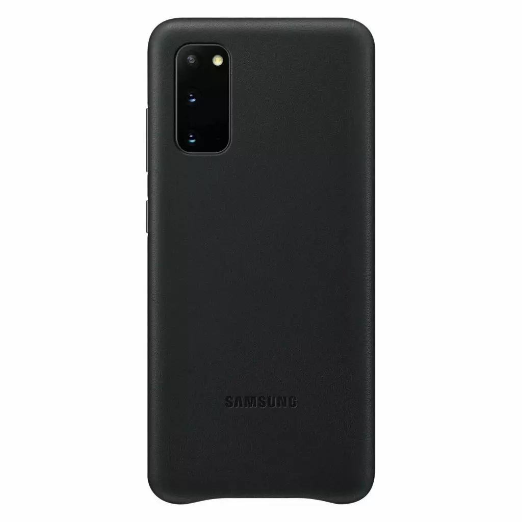 Чехол для моб. телефона Samsung Leather Cover для смартфону Galaxy S20 (G980) Black (EF-VG980LBEGRU)