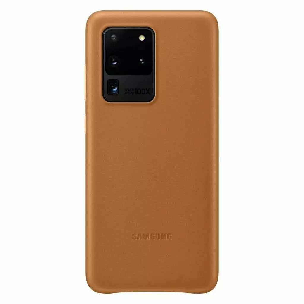 Чехол для моб. телефона Samsung Leather Cover для смартфону Galaxy S20 Ultra (G988) Brown (EF-VG988LAEGRU)