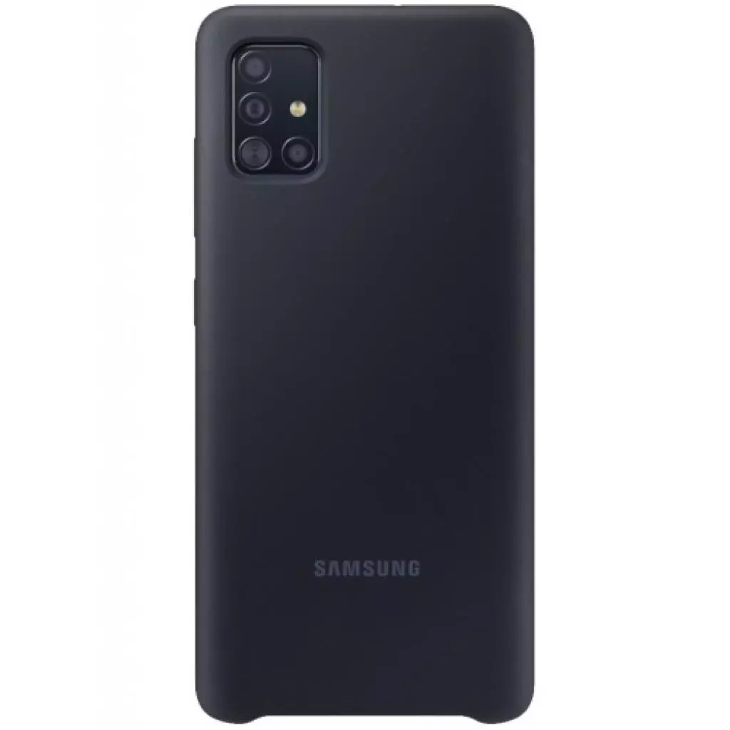 Чехол для моб. телефона Samsung Silicone Cover для смартфону Galaxy A51 (A515F) Black (EF-PA515TBEGRU) - 1 Чехол для моб. телефона Samsung Silicone Cover для смартфону Galaxy A51 (A515F) Black (EF-PA515TBEGRU) - 1