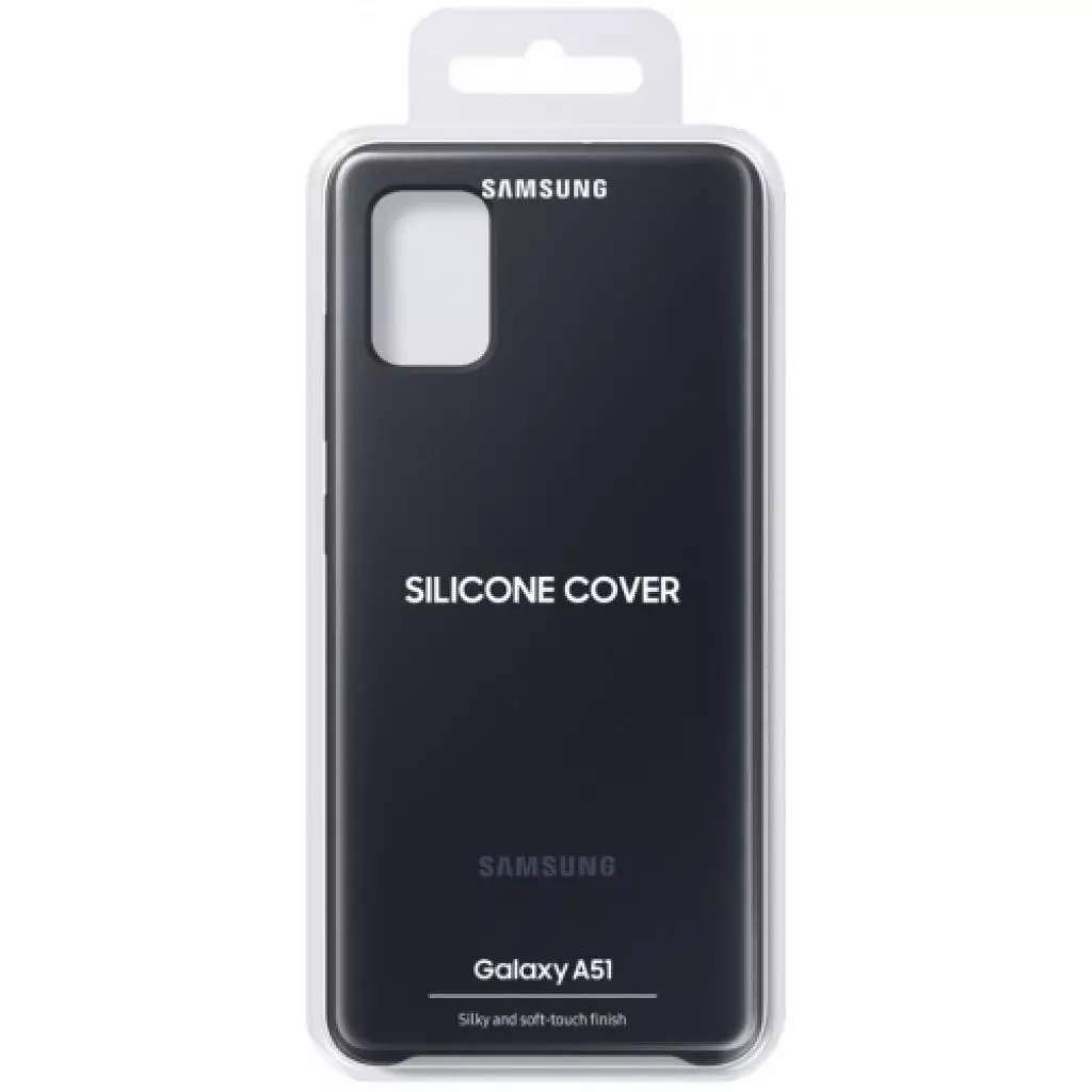 Чехол для моб. телефона Samsung Silicone Cover для смартфону Galaxy A51 (A515F) Black (EF-PA515TBEGRU) - 5 Чехол для моб. телефона Samsung Silicone Cover для смартфону Galaxy A51 (A515F) Black (EF-PA515TBEGRU) - 5