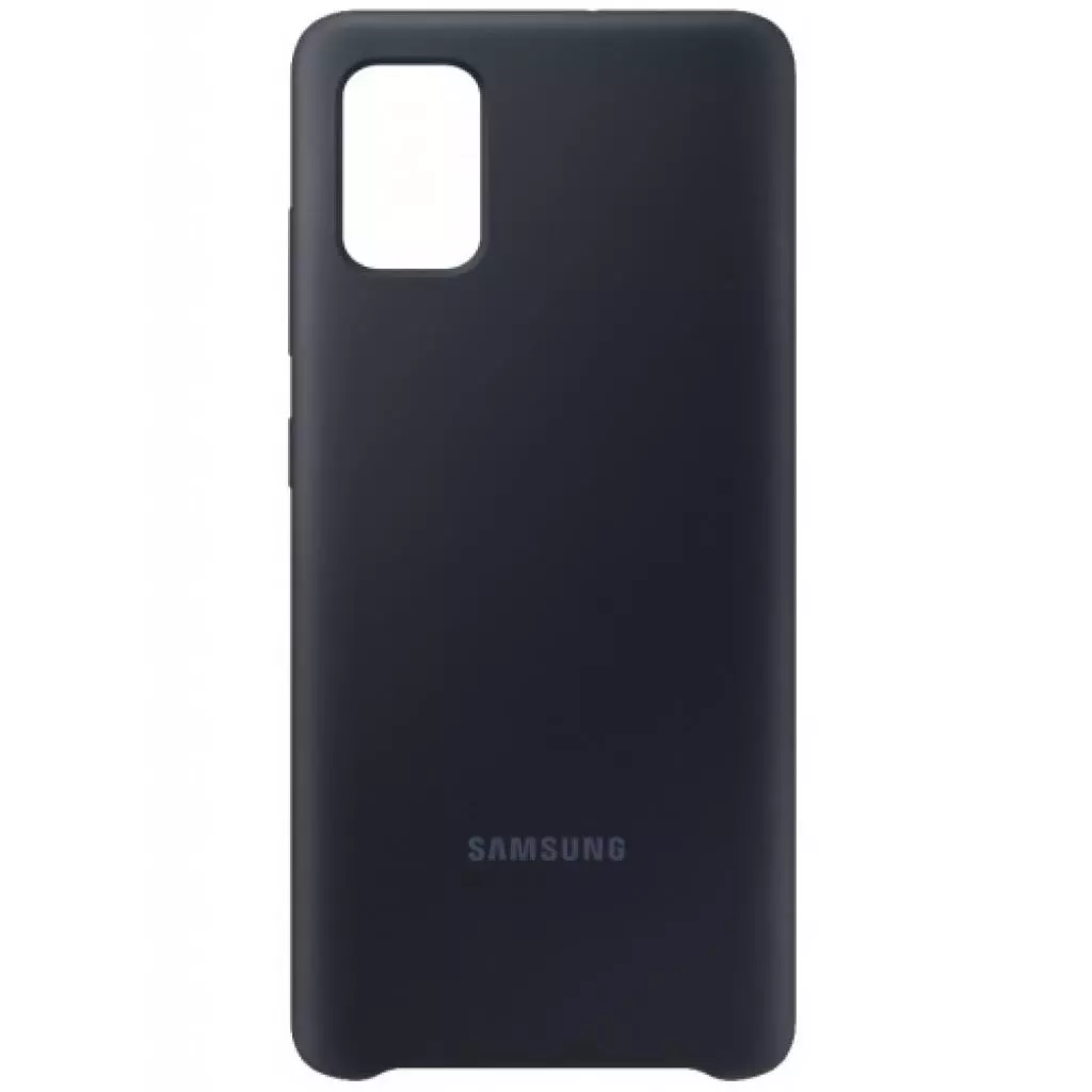 Чехол для моб. телефона Samsung Silicone Cover для смартфону Galaxy A51 (A515F) Black (EF-PA515TBEGRU)