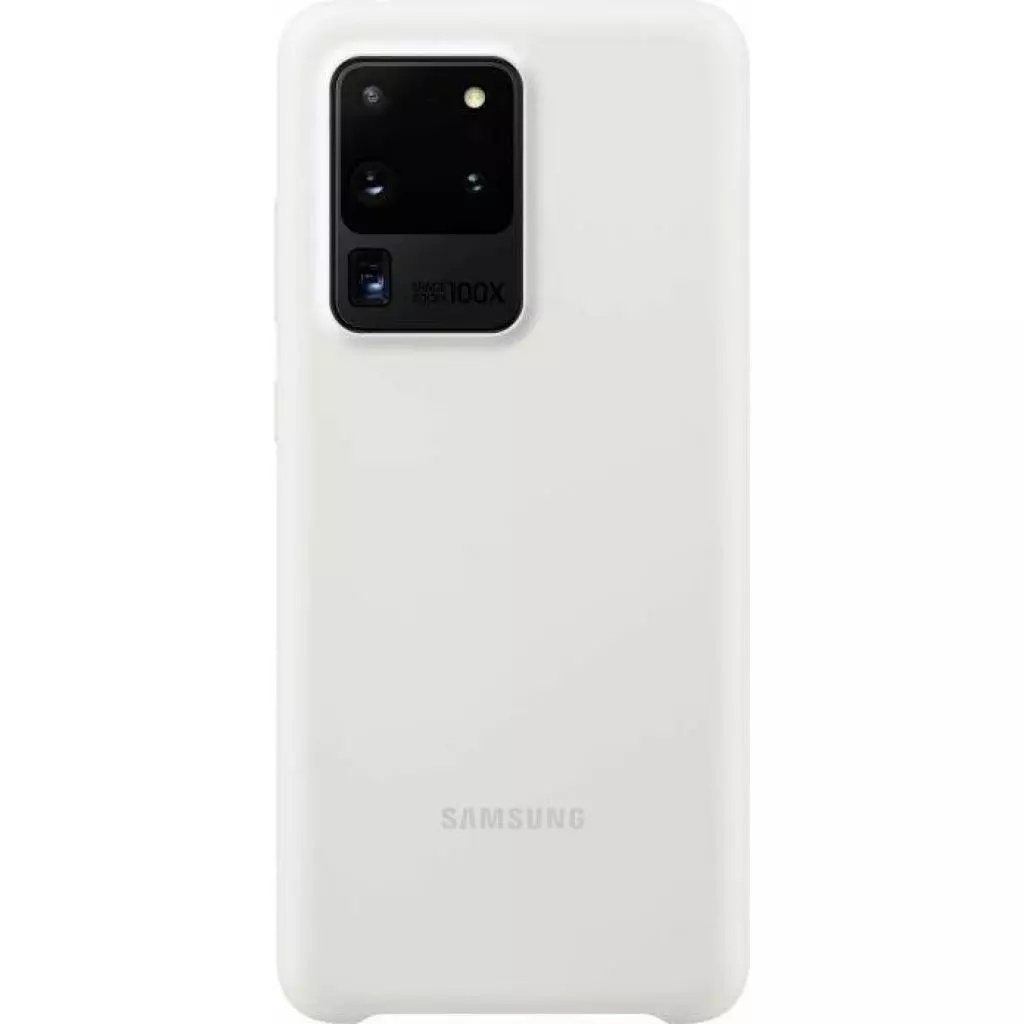 Чехол для моб. телефона Samsung Silicone Cover для смартфону Galaxy S20 Ultra (G988) White (EF-PG988TWEGRU)