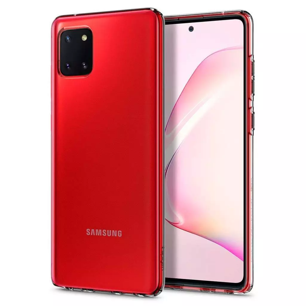 Чехол для моб. телефона Spigen Galaxy Note 10 Lite Liquid Crystal, Crystal Clear (ACS00683) - 1 Чехол для моб. телефона Spigen Galaxy Note 10 Lite Liquid Crystal, Crystal Clear (ACS00683) - 1